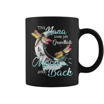 This Nana Lover Her Grandkids To The Moon And Back Coffee Mug - Seseable