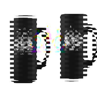 Three Hippie Gnomes Tie Dye Retro Vintage Hat Peace Gnome Raglan Baseball Tee Coffee Mug - Thegiftio