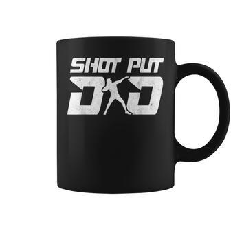 Throwing Shot Put Dad Track And Field Father Shot Putter Coffee Mug | Mazezy