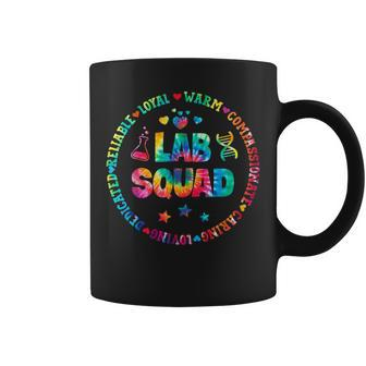 Tie Dye Lab Squad Laboratory Technician Funny Lab Week 2023 Coffee Mug | Mazezy