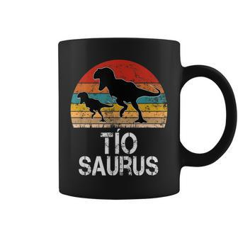 Tiosaurus Funny Spanish Uncle Dinosaur Vintage Gift Gift For Mens Coffee Mug | Mazezy