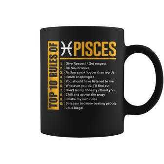 Top 10 Rules Of Pisces Birthday Gifts Coffee Mug | Mazezy