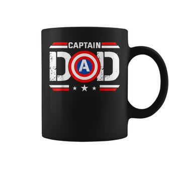 Top Vintage Dad Christmas Superhero Fathers Day Birthday Gift For Mens Coffee Mug | Mazezy