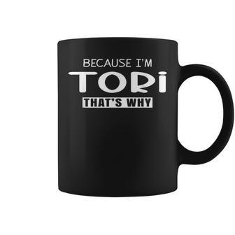 Tori Personalized Birthday Idea Girl Women Name Tori Coffee Mug | Mazezy
