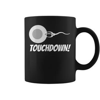 Touchdown Football - New Dad Funny Pregnancy Announcement Coffee Mug - Thegiftio UK