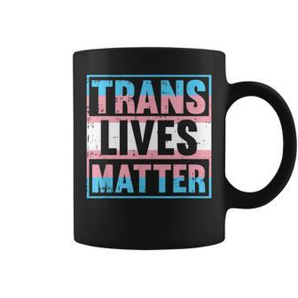 Trans Lives Matter Transgender Lgbt-Q Gay Pride Equality Coffee Mug - Thegiftio UK