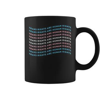 Trans Rights Are Human Rights Lgbtq Pride Month Coffee Mug | Mazezy