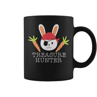 Treasure Hunter Funny Bunny Rabbit Carrots Easter Sunday Coffee Mug - Seseable