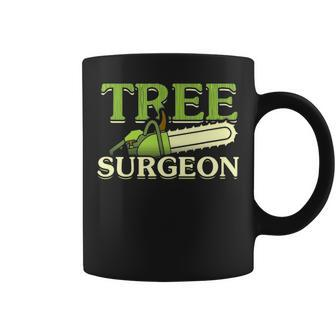 Tree Surgeon Funny Lumberjack Logger Coffee Mug - Seseable