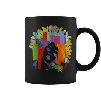 Trendy Afro Strong Melanin Queen With Natural Hair Coffee Mug - Seseable