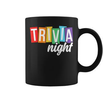 Trivia Night Host Game Night Squad Trivia Team Women Men Coffee Mug | Mazezy