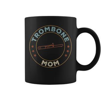 Trombone Mom Trombonist Family Trombone Player Trombones Mom Coffee Mug | Mazezy