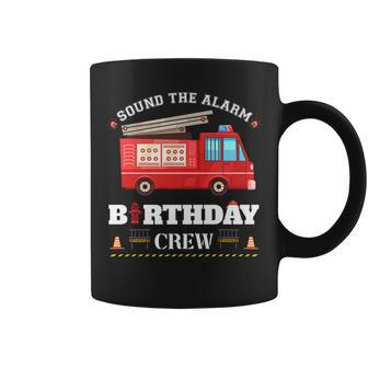 Truck Fire Fighter Birthday Crew Coffee Mug - Seseable