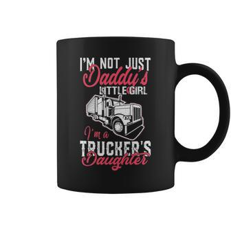Trucker S For Kids - Truckers Daughter Girl Gift Coffee Mug - Seseable