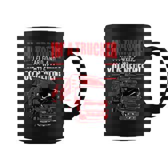 Trucker Trucker Accessories For Truck Driver Motor Lover Trucker_ V5 Coffee Mug - Thegiftio