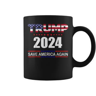 Trump 2024 Save America Save America Again Trump Coffee Mug | Mazezy