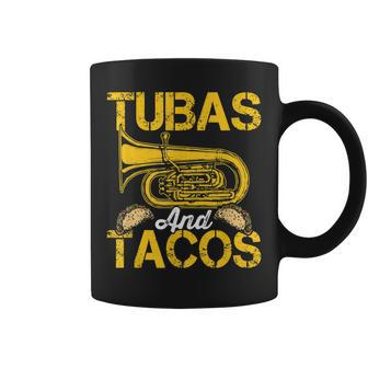 Tubas Tacos Expert Tuba Player Musician Music Playing Lover Coffee Mug | Mazezy