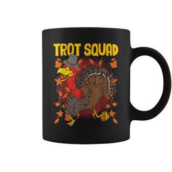 Turkey Trot Squad Thanksgiving Matching Family Running Race Coffee Mug | Mazezy