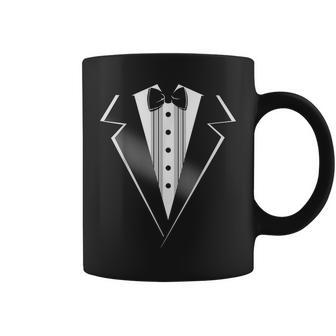 Tuxedo With Bow Tie Cool Funny Costume For Men Women Kids Coffee Mug - Thegiftio UK