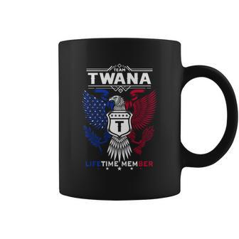 Twana Name - Twana Eagle Lifetime Member G Coffee Mug - Seseable