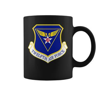 Twelfth Air Force Veteran Military Veterans Day Vintage V2 Coffee Mug - Seseable