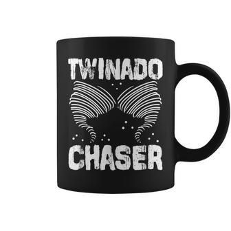 Twinado Chaser Funny Mom Dad Twin Parents Coffee Mug | Mazezy DE