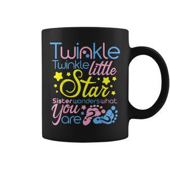 Twinkle Little Star Sister Wonders What You Are Gender Coffee Mug | Mazezy