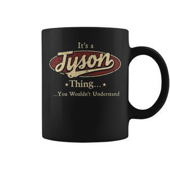 Tyson Personalized Name Gifts Name Print S With Name Tyson Coffee Mug - Seseable