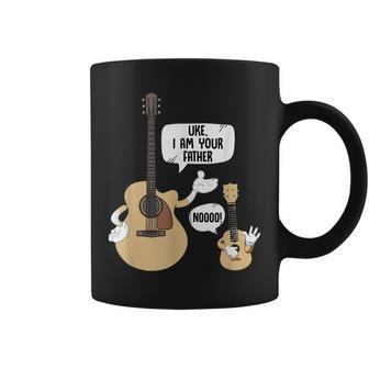 Uke I Am Your Father Ukulele Funny Guitar Music Player Gift Coffee Mug | Mazezy