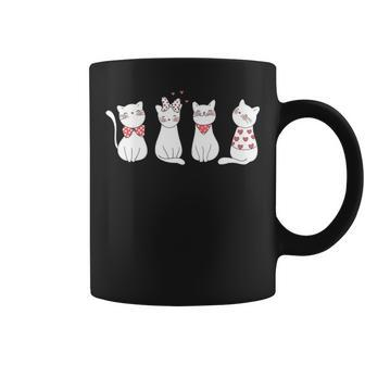 Un Deux Trois French Cat Cats Owner Lover Gift Coffee Mug - Seseable