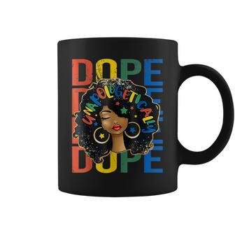Unapologetically Dope Black Pride Melanin African American V7 Coffee Mug - Seseable