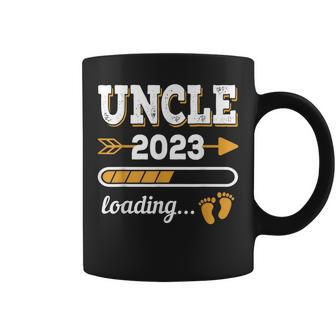 Uncle 2023 Loading Pregnancy Announcement Nephew Niece Gift For Mens Coffee Mug | Mazezy