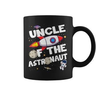 Uncle Of The Astronaut Space Theme Birthday Party Uncle Coffee Mug | Mazezy DE