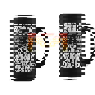 Uncle Of The Birthday Gamer Boy Matching Video Gamer Party Coffee Mug | Mazezy
