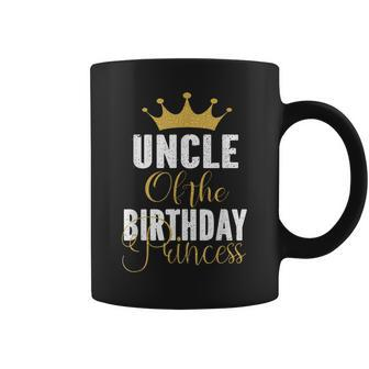 Uncle Of The Birthday Princess Girls Party Coffee Mug | Mazezy