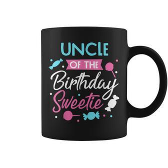 Uncle Of The Birthday Sweetie Candy Tito Bday Party Tio Coffee Mug | Mazezy