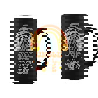 Uncle Of The Groovy One Rainbow Boho Birthday Party Coffee Mug | Mazezy
