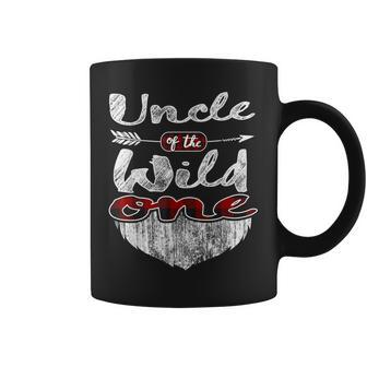 Uncle Of The Wild One 1St Birthday 1 Girl Boy First Gift For Mens Coffee Mug | Mazezy