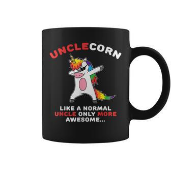 Unclecorn Normal Uncle Only Awesome Funny Dabbing Unicorn Coffee Mug | Mazezy