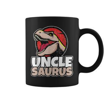 Unclesaurus T  T Rex Uncle Saurus Dinosaur Men Boys Gift For Mens Coffee Mug