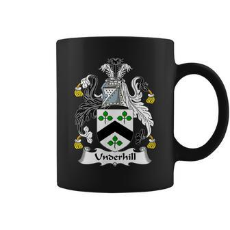 Underhill Coat Of Arms Family Crest Coffee Mug - Seseable