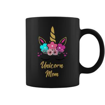 Unicorn Mom T Shirt Mom Of The Birthday Girl Gift Coffee Mug | Mazezy DE