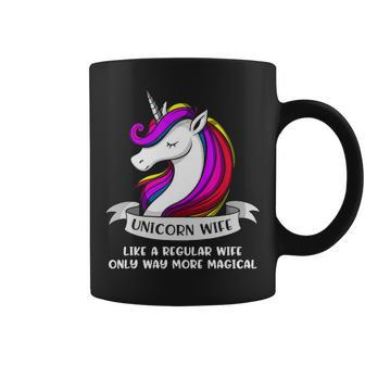 Unicorn Wife Gift Magical Women Coffee Mug - Seseable