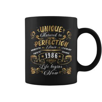 Unique 1986 Birthday Meme Mother And Father Born In 1986 T Coffee Mug | Mazezy
