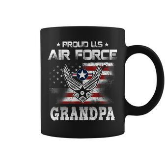 Us Air Force Proud Grandpa Proud Air Force Grandpa Father  Coffee Mug