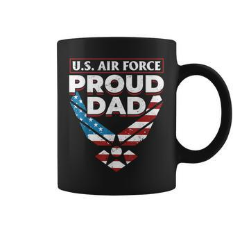 Us Air Force Veteran US Air Force Proud Dad Coffee Mug - Seseable