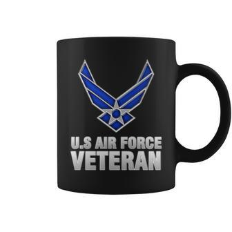 Us Air Force Veteran - Vintage Usaf Veteran Coffee Mug - Seseable