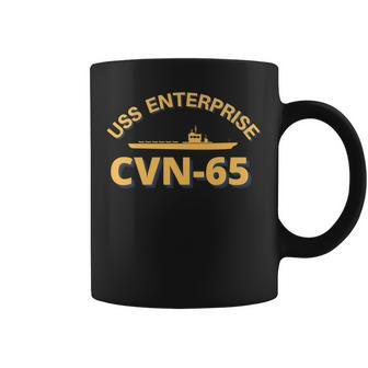 Us Aircraft Carrier Cvn-65 Uss Enterprise Coffee Mug - Seseable