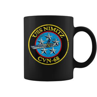 Us Aircraft Carrier Veteran Cvn-68 Nimitz Gift Coffee Mug - Seseable