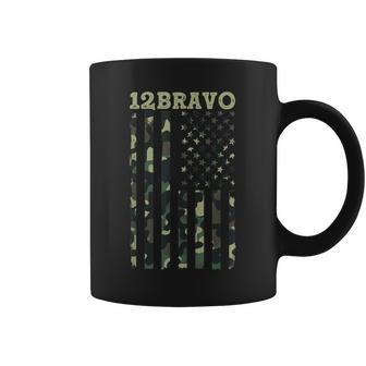 Us Army 12 Bravo Combat Engineer 12B Veteran Camouflage Coffee Mug - Seseable